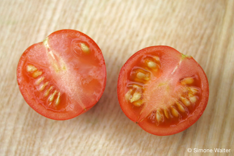 geschnittene Frucht