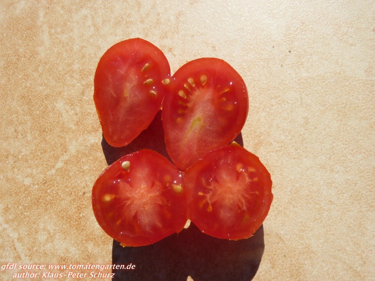 geschnittene Frucht